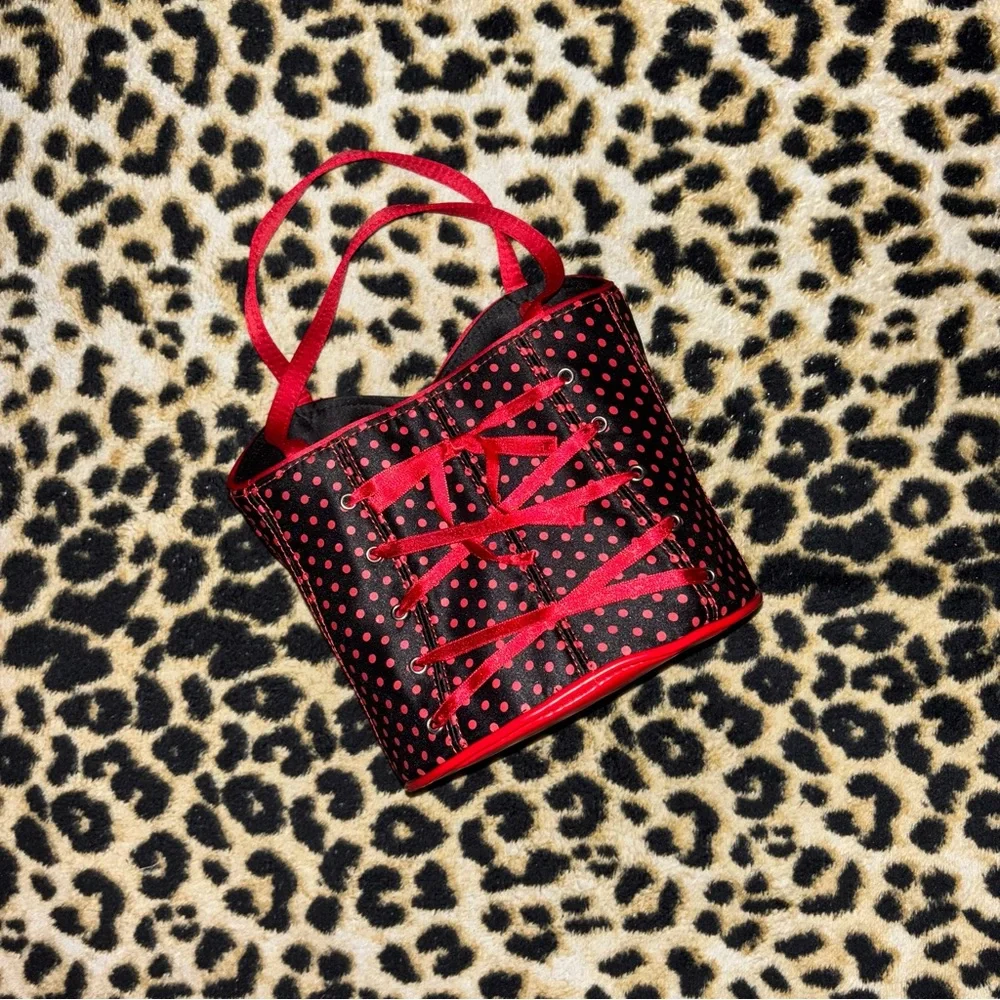 corset polka dot handbag (limited time SALE)